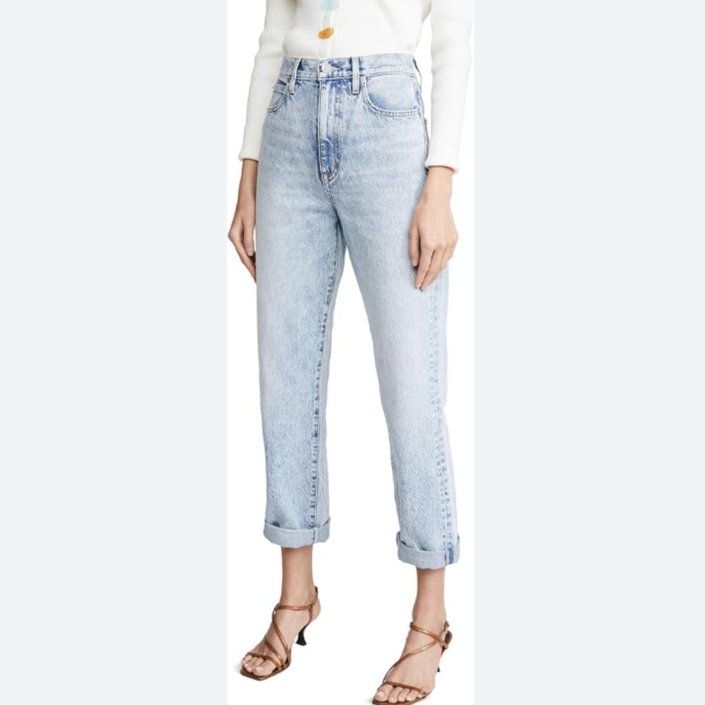 SLVRLAKE Dakota high-rise straight-leg jeans 27